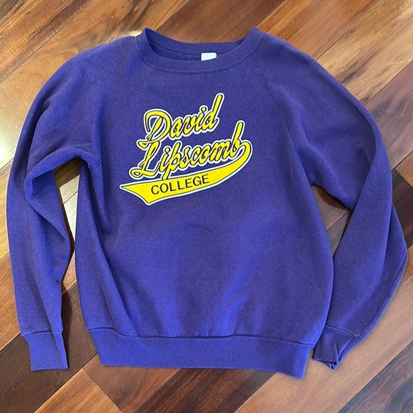 Vintage David Lipscomb College Sweatshirt - Picture 1 of 2